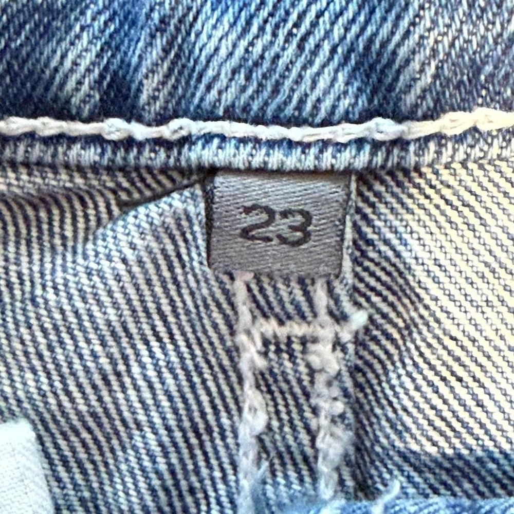 Carmar Colin Denim Micro Mini Skirt NWT Size 23 - Picture 8 of 8